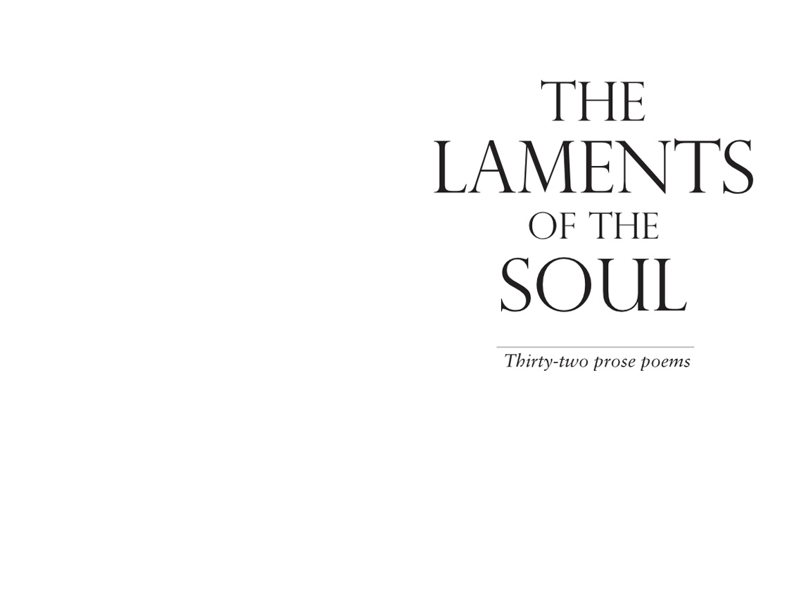 Peter Hague –  The Laments of the Soul